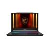 MSI Katana 15 HX B14WGK-058 - Intel Core i7 i7-14650HX / 2.2 GHz - Win 11 Home - GeForce RTX 5070 - 16 GB RAM - 512 GB SSD NVMe - 39.6 cm (15.6") 1920 x 1080 (Full HD) @ 144 Hz - Wi-Fi 6E, Bluetooth - Core Black