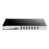 D-Link DXS 1210-12SC - Switch - Smart - 10 x 10 Gigabit SFP+ + 2 x combo 10 Gigabit SFP+ / RJ-45 - Desktop, an Rack montierbar