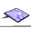 Logitech Combo Touch - Tastatur und Foliohülle - mit Trackpad - hinterleuchtet - Apple Smart connector - QWERTY - Nordisch (Dänisch / Finnisch / Norwegisch / Schwedisch) - Graphite - für Apple 13-inch iPad Pro (M4)