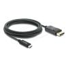Aktives Optisches Kabel DisplayPort 2.1 40 Gbps, 8K 60 Hz, 25 m, Monitor Glasfaser, Video Display AV