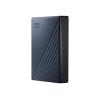 WD My Passport Ultra WDBFTM0050BBL - Festplatte - verschlüsselt - 5 TB - extern (tragbar) - USB 3.1 (USB-C Steckverbinder) - 256-Bit-AES - Blau