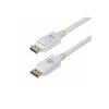 StarTech.com 6ft White VESA Certified DisplayPort 1.2 Cable with Latches - DisplayPort-Kabel - DisplayPort (M) eingerastet zu DisplayPort (M) eingerastet - DisplayPort 1.2 - 1.8 m - halogenfrei, passiv, 4K60Hz-Unterstützung, 1080p Unterstützung 240Hz