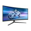 Philips Evnia 6000 34M2C6500 - OLED-Monitor - Gaming - gebogen - 86.36 cm (34") - 3440 x 1440 WQHD @ 175 Hz - 1000 cd / m² - 1000000:1 - DisplayHDR 400 True Black - 0.03 ms - 2xHDMI, DisplayPort - Dark Slate