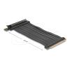 Delock Riser Karte PCI Express 5.0 x16 Stecker zu x16 Slot mit Kabel 20 cm