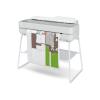 HP DesignJet Studio - Steel Edition - 610 mm (24") Großformatdrucker - Farbe - Tintenstrahl - 279 x 610 mm, Rolle (61 cm x 45,7 m) - 2400 x 1200 dpi - bis zu 0.43 Min. / Seite (einfarbig) / bis zu 0.43 Min. / Seite (Farbe) - USB 2.0, LAN, Wi-Fi