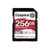 Kingston Canvas React Plus - Flash-Speicherkarte - 256 GB - Video Class V60 / UHS-II U3 / Class10 - SDXC UHS-II