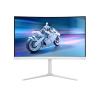 Philips Evnia 5000 27M2C5501 - LED-Monitor - Gaming - gebogen - 68.5 cm (27") - 2560 x 1440 QHD @ 180 Hz - Fast VA - 5000:1 - HDR10 - 0.5 ms - 2xHDMI, DisplayPort - weiß