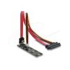 Delock Adapter M.2 Key B Stecker zu SATA 7 Pin vertikal