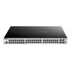 D-Link DGS 1510-52XMP - Switch - L3 - Smart - 48 x 10 / 100 / 1000 (PoE+) + 4 x 10 Gigabit SFP+ - Desktop, an Rack montierbar - PoE+ (370 W)