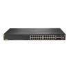 HPE Aruba Networking CX 6200F 24G Class 4 PoE 4SFP 370W Switch - Switch - max. Stapelentfernung 10 km - L3 - managed - 24 x 10 / 100 / 1000 (PoE+) + 4 x 100 / 1000 SFP - Front und Seite zu Hinterseite - an Rack montierbar - PoE+ (370 W)