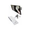 Ergotron Neo-Flex 2fach Monitor Wandhalterung LCDGröße 38cm (15")-61cm (24") Belast 11.3kg Neig 180° Dreh 360°P / L VESA MISD