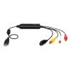 StarTech.com USB Video Capture Adapter Cable, S-Video / Composite to USB 2.0 SD Video Capture Device Cable, TWAIN Support, Analog to Digital Converter for Media Storage, For Windows Only - SD Video Capture Cable (SVID2USB232) - Videoaufnahmeadapter - U