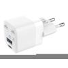 USB A und C Schnellladegerät mit EU-Steckeradapter - von mfi-zertifizierter Fabrik - 30 W - 5V 3A oder 9V 3A oder 12V 2,5A oder 15V 2A oder 20V 1,5A - USB-C-Buchse - USB-A-Buchse - EU CEE 7 / 7 Schuko-Stecker - Galliumnitrid (GaN) Transistoren machen e