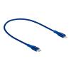 Delock Daten- und Ladekabel USB Type-C zu Lightning für iPhone , iPad und iPod blau 0,5 m MFi