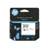 HP 302 - 4 ml - Farbe (Cyan, Magenta, Gelb) - original - Tintenpatrone - für Deskjet 1110, 21XX, 36XX, ENVY 45XX, Officejet 38XX, 46XX, 52XX