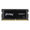 Kingston FURY Impact - DDR5 - Modul - 16 GB - SO DIMM 262-PIN - 4800 MHz / PC5-38400 - CL38 - 1.1 V - ungepuffert - on-die ECC - für Intel Next Unit of Computing 13 Extreme Kit - NUC13RNGi9
