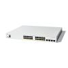 Cisco Catalyst 1200-24FP-4G - Switch - L3 - Smart - 24 x 10 / 100 / 1000 (PoE+) + 4 x Gigabit Ethernet SFP - an Rack montierbar - PoE+ (375 W)