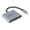 DICOTA 4-in-1 - Dockingstation - USB-C - HDMI