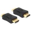 Delock - HDMI Kupplung - HDMI männlich zu HDMI männlich