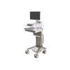 CareFit" Pro Electric Lift Cart, LiFe Pwd, 2 Dwrs, CHE