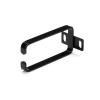 StarTech.com 1 HE Rack Kabelführung / Kabelmanagement D-Ring - 4,5x10cm - Kabelmanagementring - Schwarz - 1U - für P / N: RACK-18U-20-WALL-OA, RACK-21U-20-WALL-OA, RACK-24U-20-WALL-OA, RK3236BKF, RKQMCAB12V2
