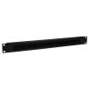 StarTech.com 1 HE Rackblende mit Bürste zur Kabeldurchführung - Kabelführungsplatte für Schaltschrank - Schwarz - 1U - 48.3 cm (19") - für P / N: RACK-18U-20-WALL-OA, RACK-21U-20-WALL-OA, RACK-24U-20-WALL-OA, RK12OD2, RK3236BKF