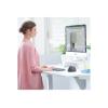 Logitech MX Vertical - Vertikale Maus - ergonomisch - optisch - 6 Tasten - kabellos, kabelgebunden - Bluetooth, 2.4 GHz - kabelloser Empfänger (USB) - Graphite