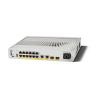 Cisco Catalyst 9200CX - Network Essentials - Switch - kompakt - L3 - managed - 12 x 10 / 100 / 1000 (PoE+) + 2 x 1000Base-T + 2 x 10 Gigabit SFP+ (Uplink) - an Rack montierbar - PoE+ (240 W)