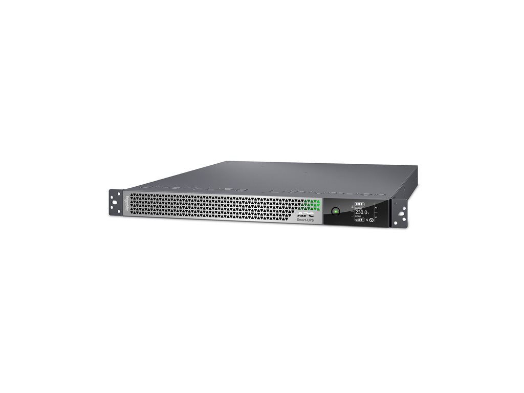 APC Smart-UPS Ultra - USV (Rack - einbaufähig) (hohe Dichte) - mit integrierter Netzwerkmanagementkarte - Wechselstrom 220 / 230 / 240 V - 2200 Watt - 2200 VA - Lithium-Ionen - Ethernet, USB - Ausgangsanschlüsse: 5 - 1U - silbergrau - für P / N: SRT1500XL