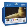 Brother LC1100 Value Pack - 4er-Pack - Schwarz, Gelb, Cyan, Magenta - original - Tintenpatrone - für Brother DCP-185, DCP-385, DCP-6690, MFC-490, MFC-5490, MFC-5890, MFC-6490, MFC-990