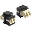 Delock Keystone Modul LC Duplex Buchse > LC Duplex Buchse Multimode