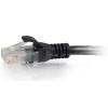 Cbl / 0.3M Black CAT6 Snagless UTP Patch