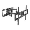 Eaton Tripp Lite Series TV Wall Mount Outdoor Full-Motion with Fully Articulating Arm for 37" to 80" Flat-Screen Displays - Klammer - Voll beweglich - für TV / Bildschirm - Stahl - Schwarz - Bildschirmgröße: 94-203 cm (37"-80") - Montageschnittstelle