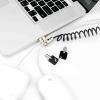 Compulocks T-bar Security Keyed Coiled Cable Lock - Sicherheitskabelschloss - 1.52 m - für Compulocks Universal Tablet Holder