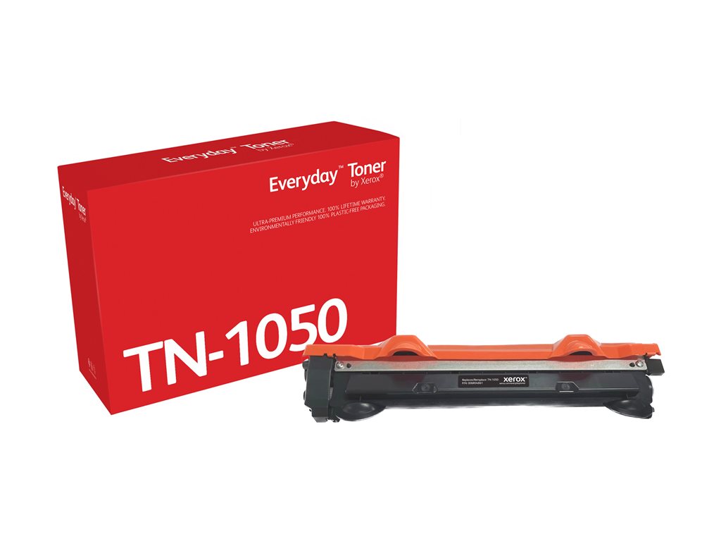 Everyday - Schwarz - kompatibel - Box - Tonerpatrone (Alternative zu: Brother TN1050) - Green World Alliance Rückgabeprogramm