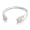 Kabel / 1 m White CAT6 PVC Snagless UTP Patch