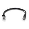 Kabel / 1 m Black CAT6 PVC Snagless UTP Patch