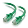 Kabel / 1,5 m Mld / Booted Green CAT5E PVC UTP