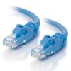 Kabel / 10 m Blue CAT6 PVC Snagless UTP Patch