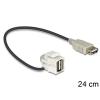 Delock - Modulare Eingabe - USB Type A