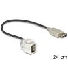 Delock - Modulare Eingabe - USB Type A