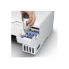 Epson EcoTank ET-2876 - Multifunktionsdrucker - Farbe - Tintenstrahl - ITS - A4 (Medien) - bis zu 10 Seiten / Min. (Drucken) - 100 Blatt - Wi-Fi, USB - weiß