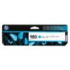 HP 980 - 86.5 ml - Cyan - original - Tintenpatrone - für Officejet Enterprise Color MFP X585, Officejet Enterprise Color Flow MFP X585