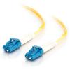 C2G LC-LC 9 / 125 OS1 Duplex Singlemode PVC Fiber Optic Cable (LSZH) - Patch-Kabel - LC Single-Modus (M) zu LC Single-Modus (M) - 2 m - Glasfaser - Duplex - 9 / 125 Mikrometer - OS1 - halogenfrei - Gelb