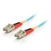 C2G LC-LC 10Gb 50 / 125 OM3 Duplex Multimode PVC Fiber Optic Cable (LSZH) - Netzwerkkabel - LC Multi-Mode (M) zu LC Multi-Mode (M) - 15 m - Glasfaser - Duplex - 50 / 125 Mikrometer - OM3 - halogenfrei - Aquamarin