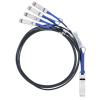 Cisco Direct-Attach Active Optical Cable - Netzwerkkabel - QSFP (M) zu SFP+ (M) - 10 m - aktiv - für Nexus 2348, 31XX, 93XX, 93XXX, X97160, X9736, ONE Nexus 32XX, 92XX, 93XXX, UCS C4200