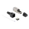 Delock - Keystone Jack - CAT 6a - RJ-45, LSA