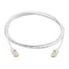 Eaton Tripp Lite Series Safe-IT Cat6a 10G Snagless Antibacterial Slim UTP Ethernet Cable (RJ45 M / M), White, 5 ft. (1.52 m) - Netzwerkkabel - RJ-45 (M) zu RJ-45 (M) - 1.5 m - UTP - CAT 6a - ohne Haken, verseilt - weiß