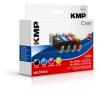KMP MULTIPACK C90V - 4er-Pack - Schwarz, Gelb, Cyan, Magenta - kompatibel - Tintenpatrone (Alternative zu: Canon 6443B001, Canon 6444B001, Canon 6445B001, Canon 6446B001, Canon CLI-551BK XL, Canon CLI-551C XL, Canon CLI-551M XL, Canon CLI-551Y XL) -