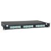 Eaton Tripp Lite Series 36-Port LC / LC Rackmount Fiber Enclosure Feed Through Patch Panel 1U - Patch Panel - Rack montierbar - LC x 36 - Schwarz - 1U - 48.3 cm (19")